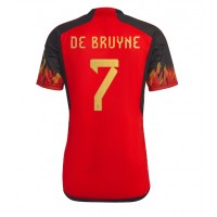 Camisa de time de futebol Bélgica Kevin De Bruyne #7 Replicas 1º Equipamento Mundo 2022 Manga Curta